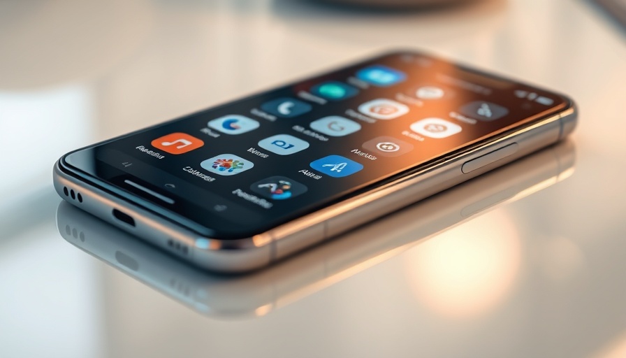 Smartphone showing AI apps icons, cost of saying thank you to AI.