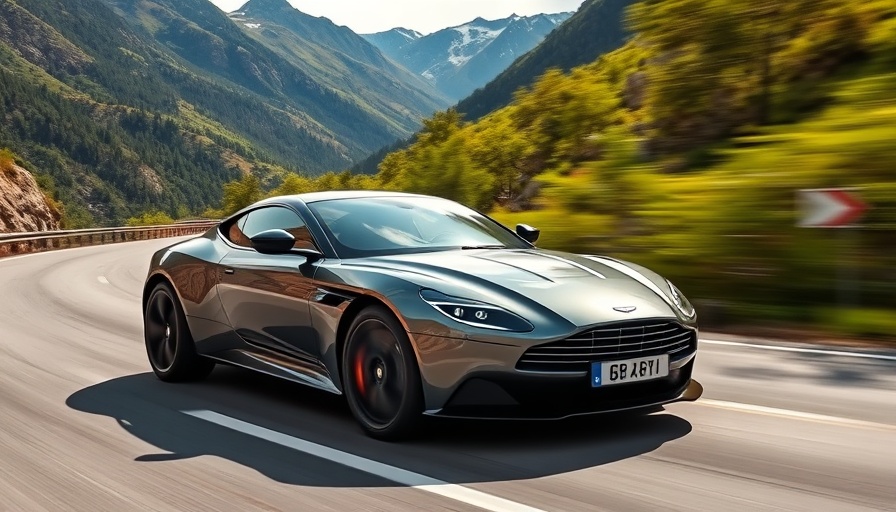 Aston Martin DBX S performance on a mountain road.
