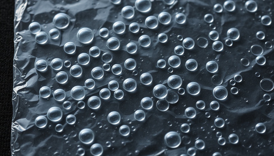 Close-up of bubble wrap on dark surface highlighting bubble wrap usage.