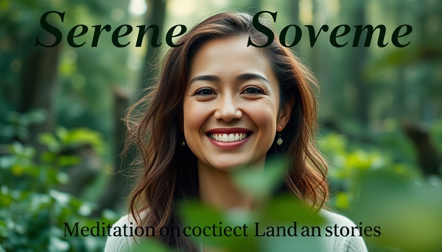 Meditation on Connecting Lands and Stories podcast cover.