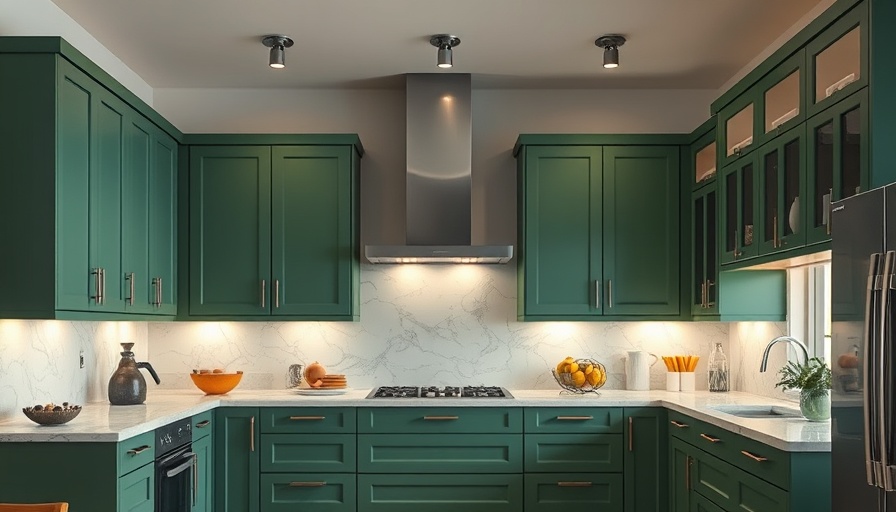 Modern kitchen showcasing 2025 hardware trends.