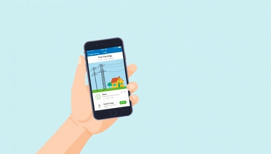 SmartThings Energy interface on phone with energy icons and graphics.