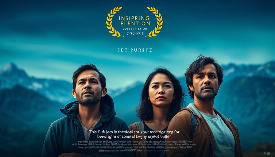 Fight for Water Rights documentary poster with activists and awards.