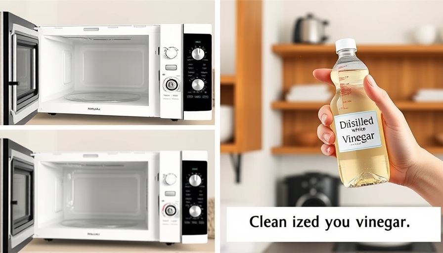 Microwave cleaning hack using vinegar for easy cleaning.