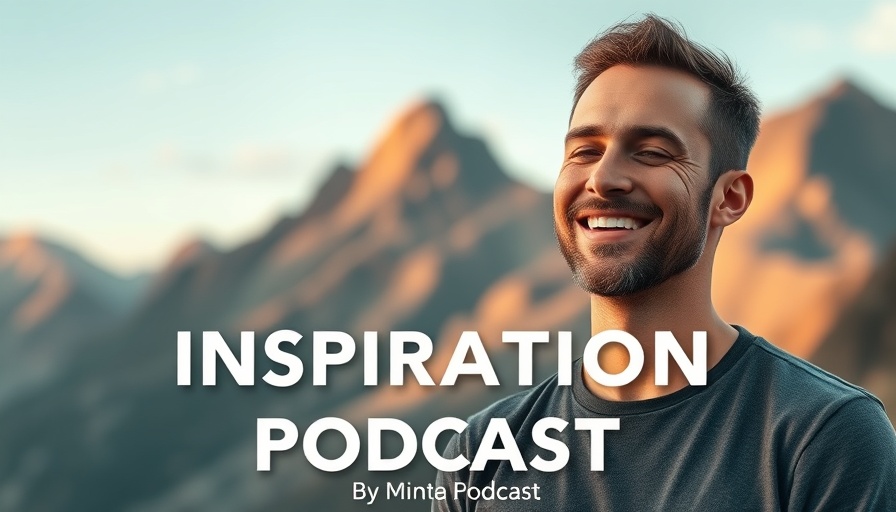 Mindfulness for Decision-Making podcast cover with mountain scene.