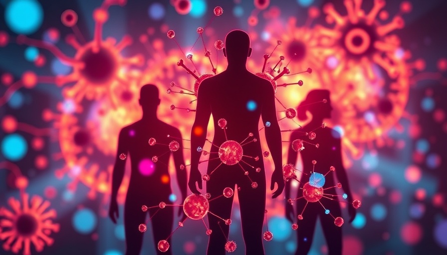 Abstract concept art illustrating understanding autoimmune disorders.