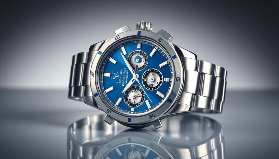 H. Moser & Cie. Alpine F1 watch close-up, elegant design.
