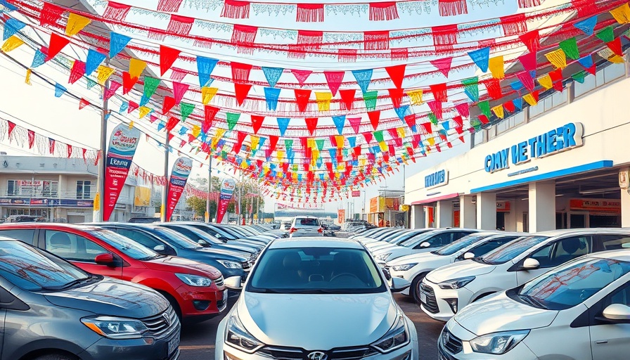 Pre-owned dealership with cars, discussing when is a used car too old.