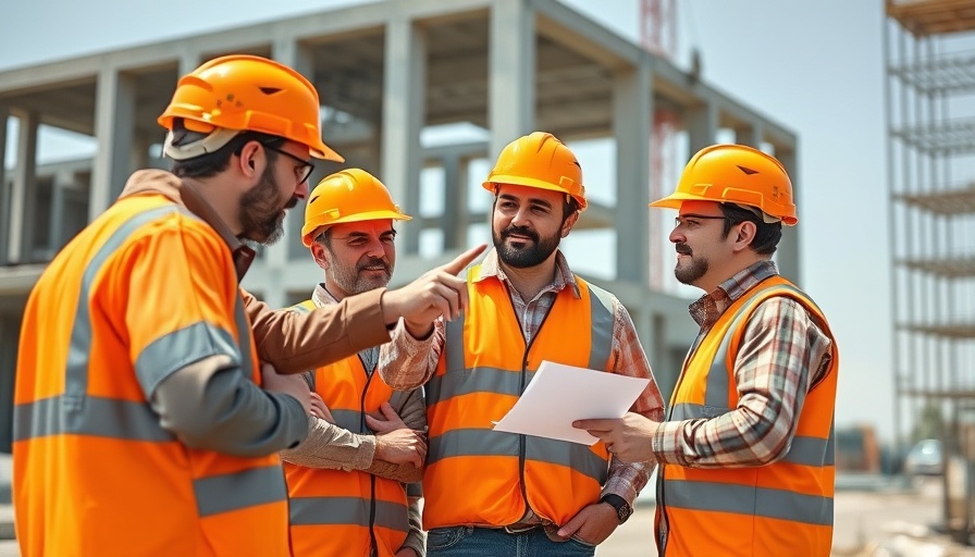 Engineers inspecting building structure; Hire a Structural Engineer South Wales.