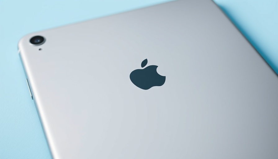 Close-up of iPad Smart Connector on grey surface