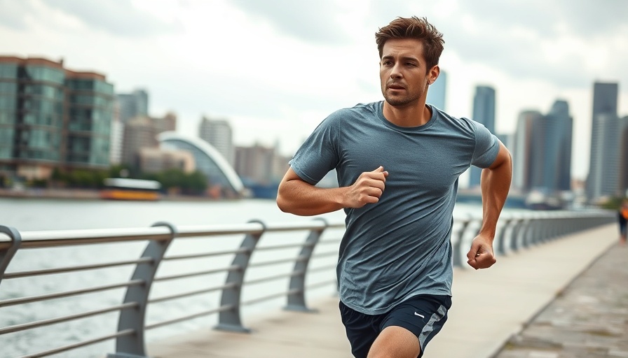 Proactive approach to men's health through urban jogging.