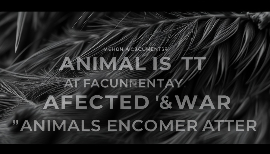 Animal textures for documentary on animals affected by war.