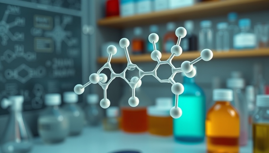 Illustration of butyrate structure highlighting its health importance.