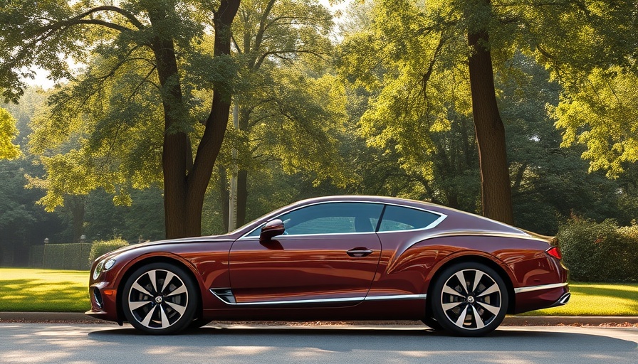 2025 Bentley Continental GT in vibrant nature setting