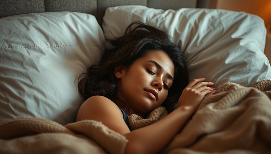 Calm woman sleeping for better sleep health and cardiometabolic outcomes.