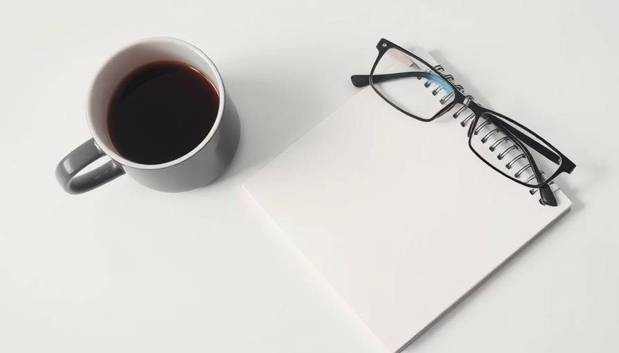 Ebook cover with coffee cup, ideal workspace inspiration.