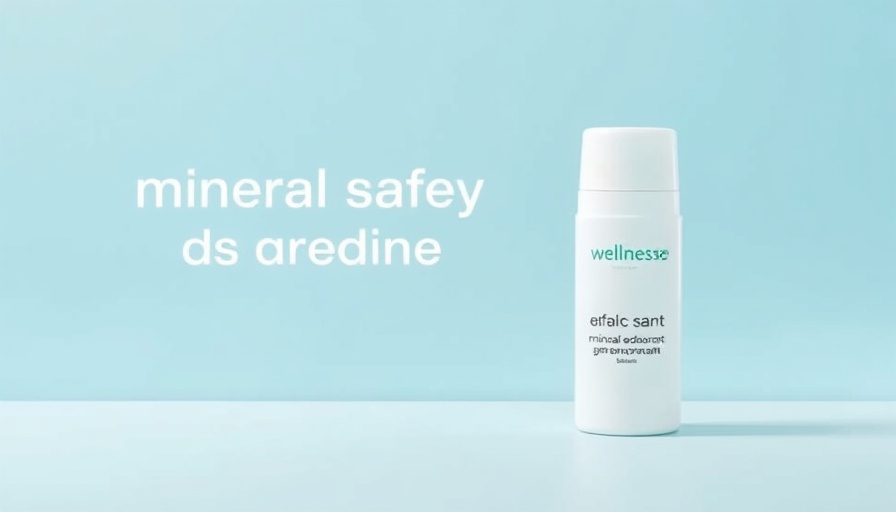 Natural deodorant ad highlights effect on biological age.