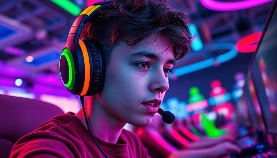 Gen Z engaged in online color prediction games with vibrant setup.