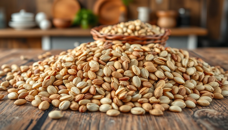 Variety of seeds and nuts showcasing health benefits of linoleic acid.