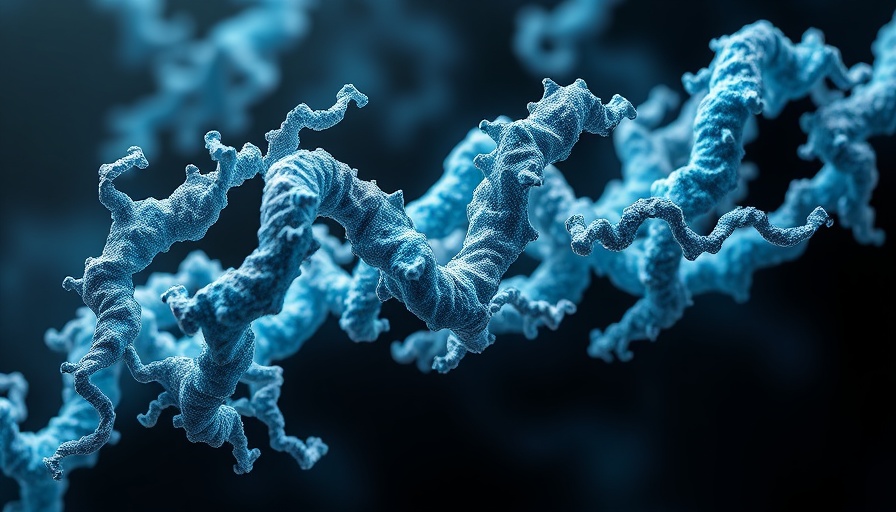 Intricate depiction of Klotho protein symbolizing longevity.