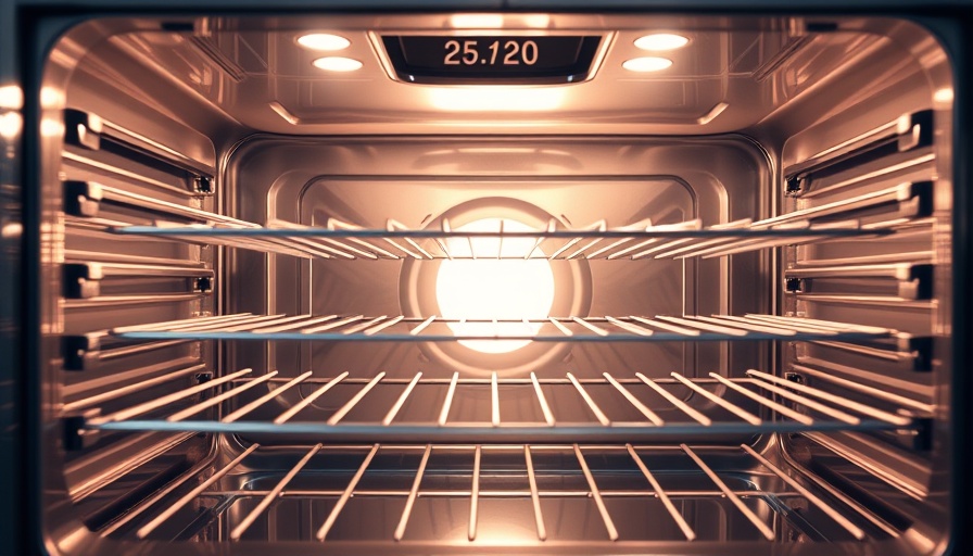 Clean oven interior with shiny racks, how to clean your oven quickly.