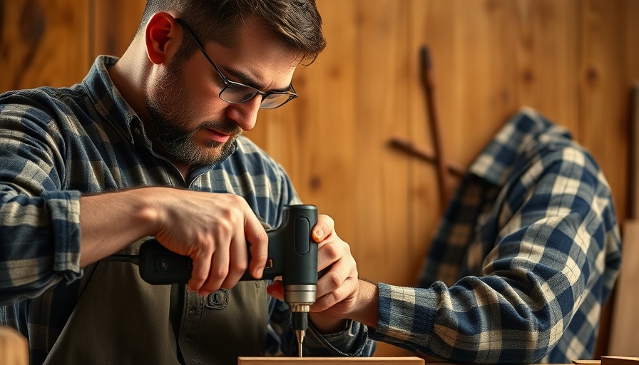 Complete Guide to Drill Bits and Materials: Craftsman using a power drill.