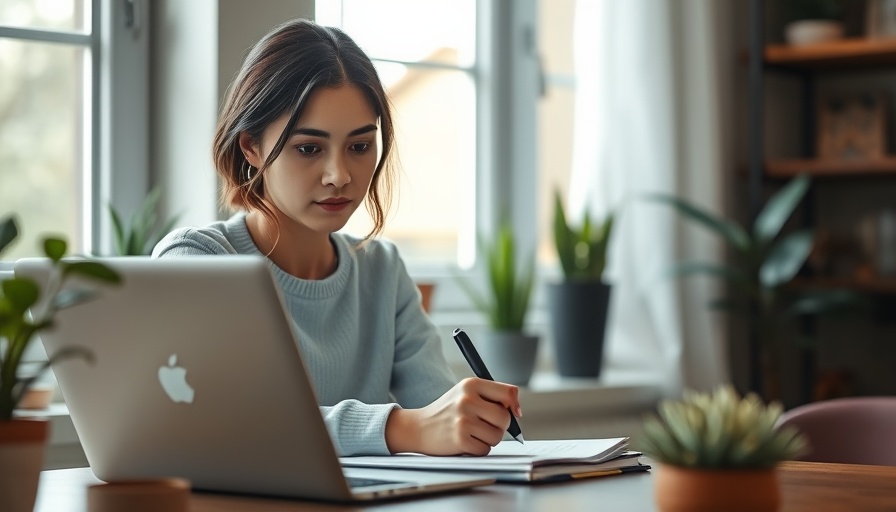 Hizzaboloufazic Meaning and Applications - Woman writing notes by laptop