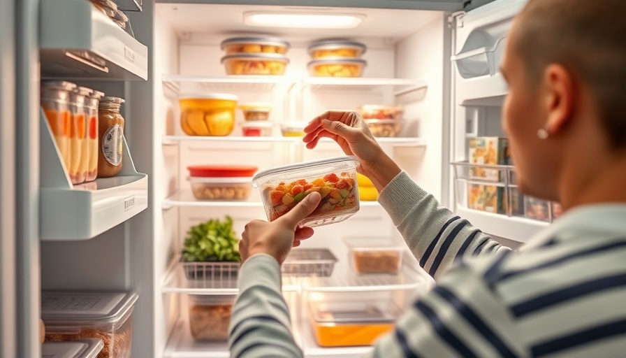 Organizing food in fridge, things to clean every Sunday