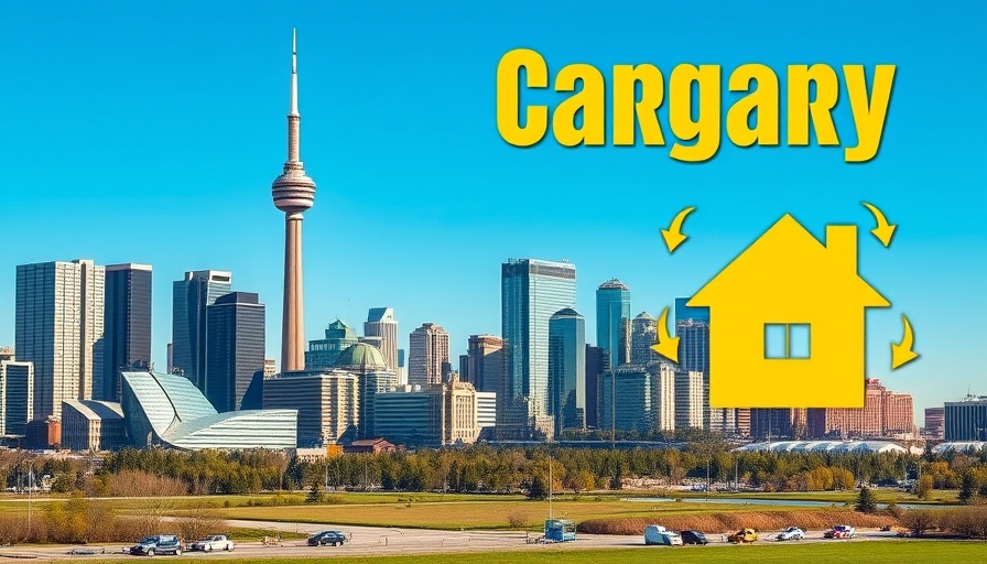 Calgary air quality impacts home health illustrated with cityscape.