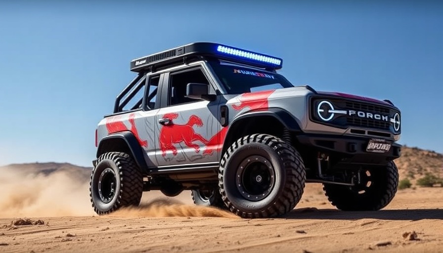Vaughn Gittin Jr.'s Ford Bronco RTR ROVR Is an Unstoppable, Space-Inspired Off-Road Rig