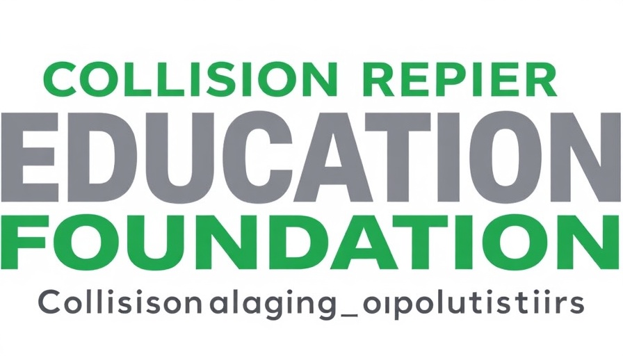 Collision Repair Education Foundation logo related to scholarships