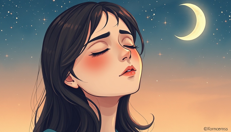 Contemplative young woman under a starry sky, learning to speak up for yourself.