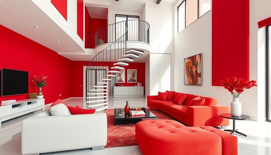 Modern living room with surprising upgrades to modernize your home.