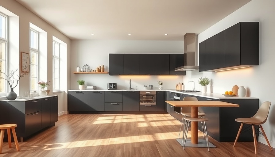 Sleek modern kitchen, ideal for pre-design checklist for remodeling.