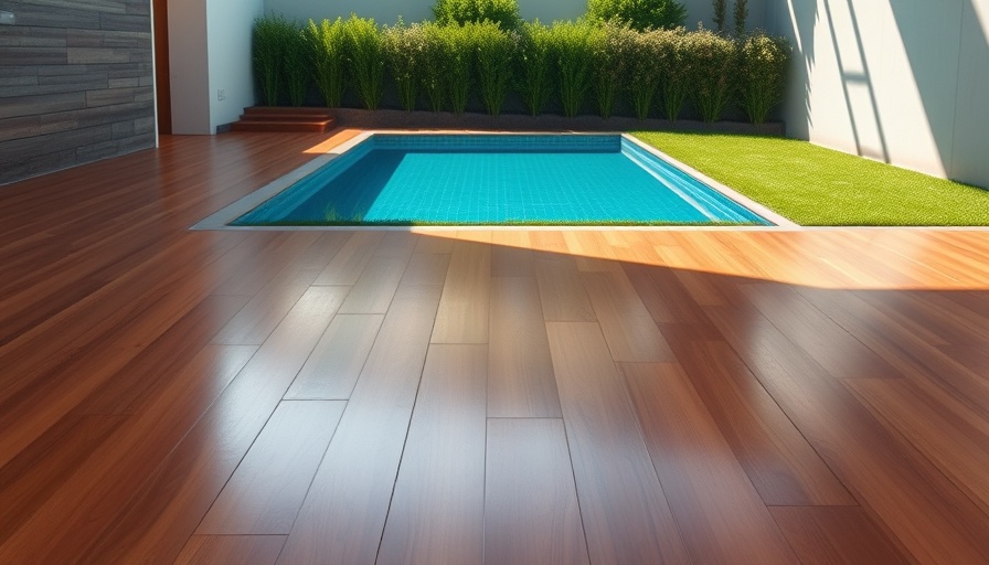 Choosing Hardwood Floors in Brisbane: Polished outdoor deck.