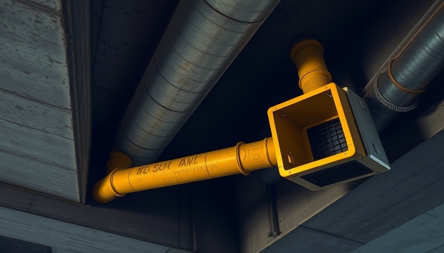 Industrial HVAC ducts highlight minor HVAC issues.