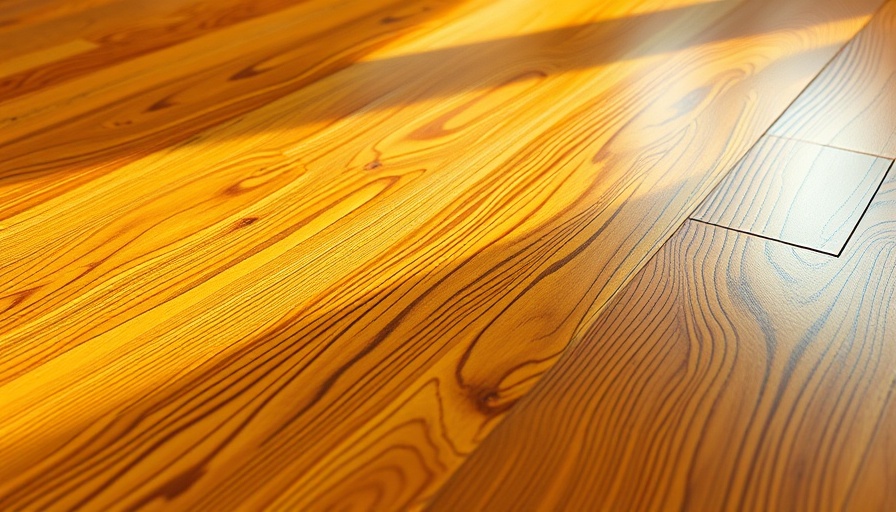 Revive hardwood floors without sanding method on polished wooden surface.