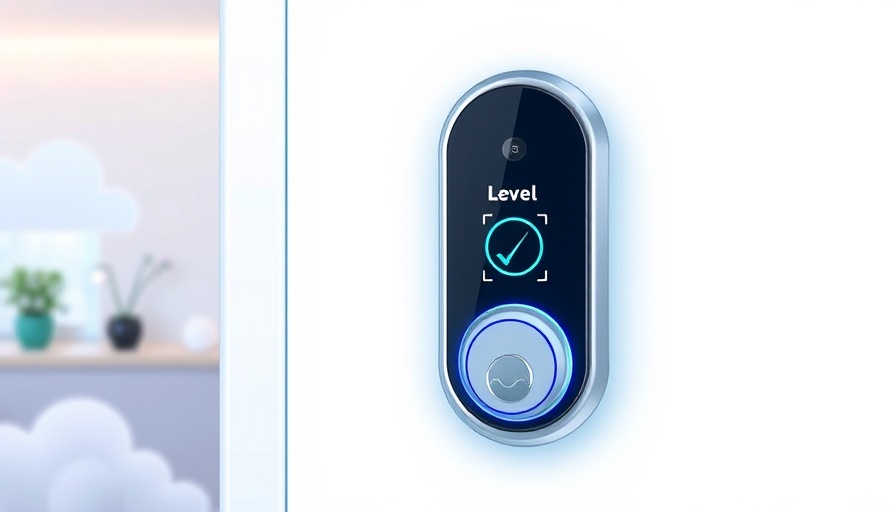 Smart home technology integration with Level Door Lock interface.