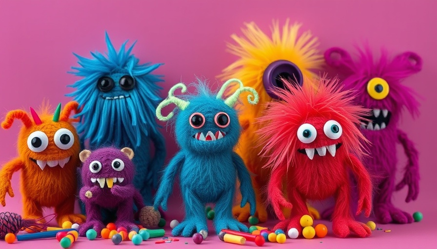 Colorful homemade Halloween crafts for kids showcasing fun family activities.