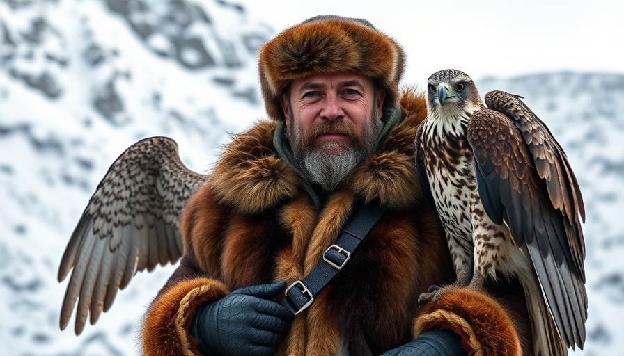 Traditional attire at Golden Eagle Festival Mongolia