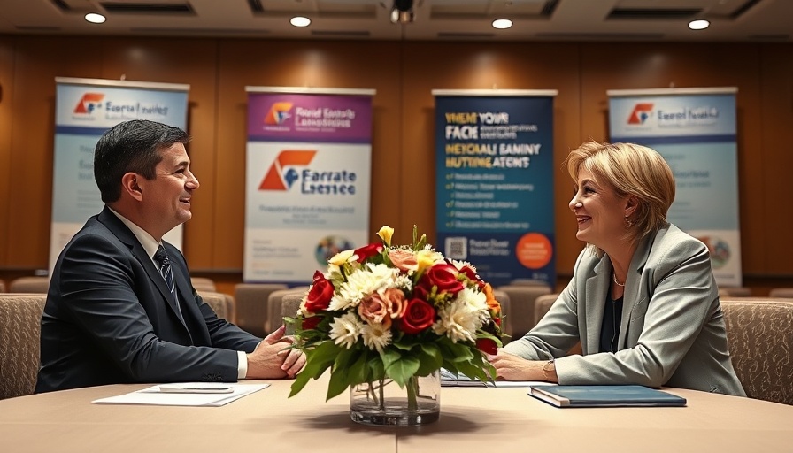 Two professionals in a business meeting, experiential travel trends.