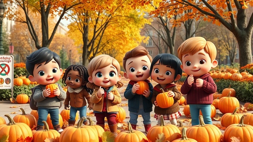 Children joyfully exploring Thanksgiving holiday destinations during family travel adventures.