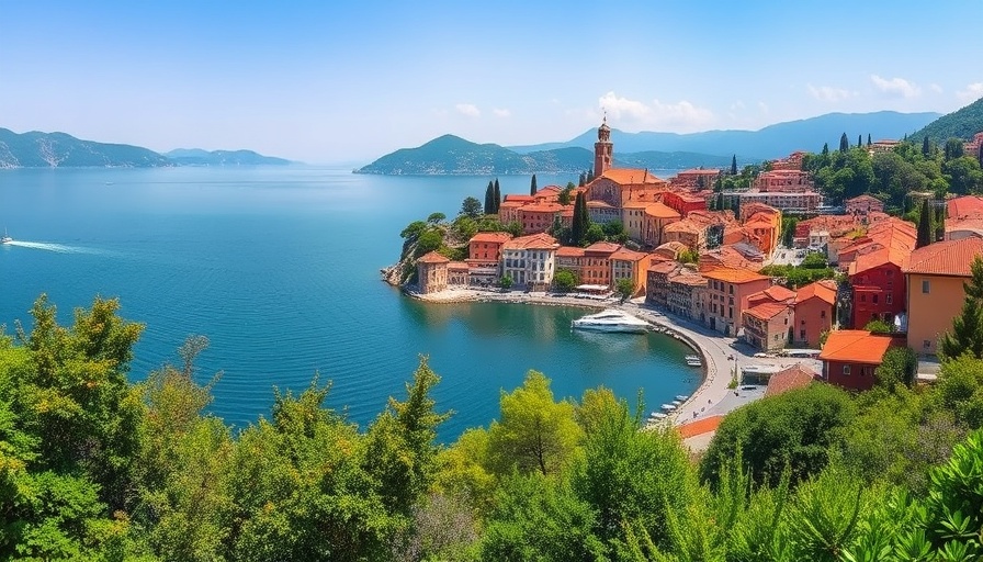 Scenic Lake Garda view for vacation birthday ideas.