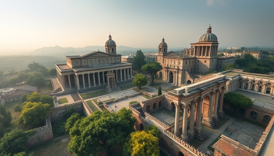 Expansive Roman Forum view for a 3-day Rome itinerary.