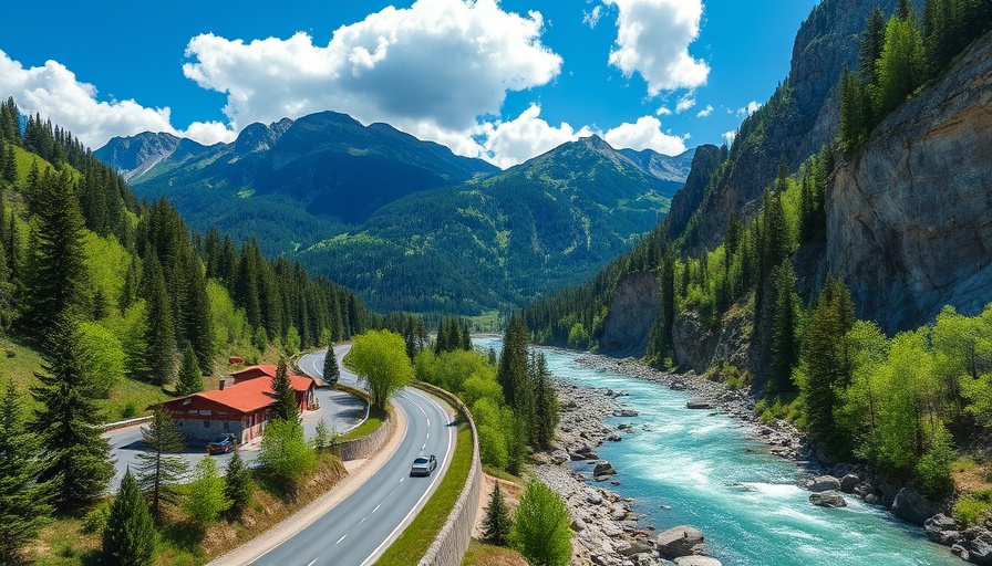 Montana and Yellowstone road trip through scenic mountain roads and rivers.