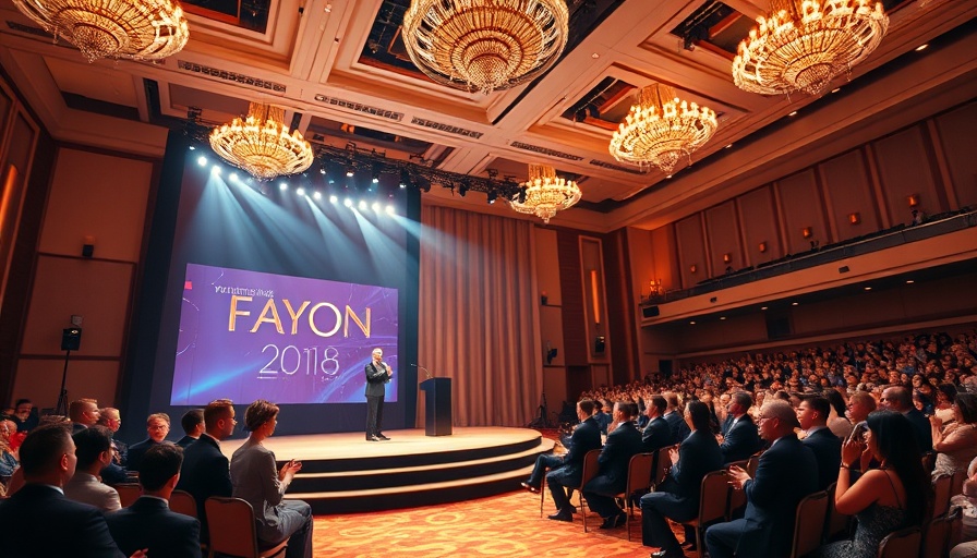 World Travel Awards 2025 ceremony in a grand ballroom.