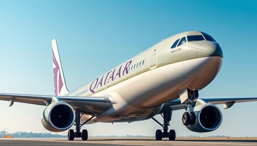Qatar Airways plane with Starlink upgrade for better connectivity.