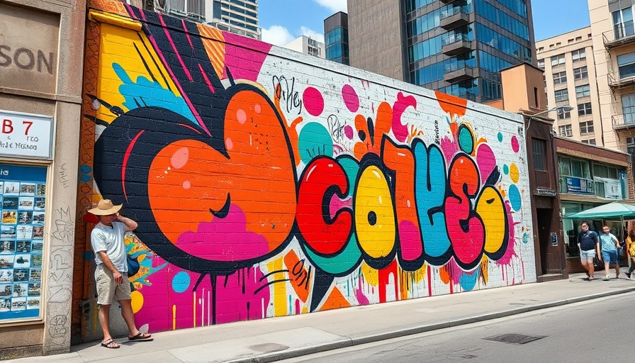 Vibrant Almada murals in Lisbon showcasing abstract art.
