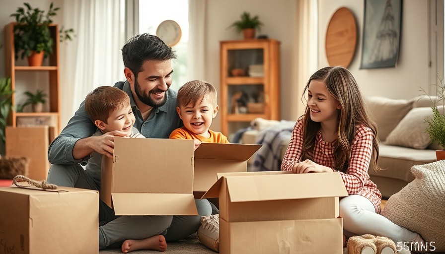Family crafting with boxes to avoid the eco-slump of convenience living.