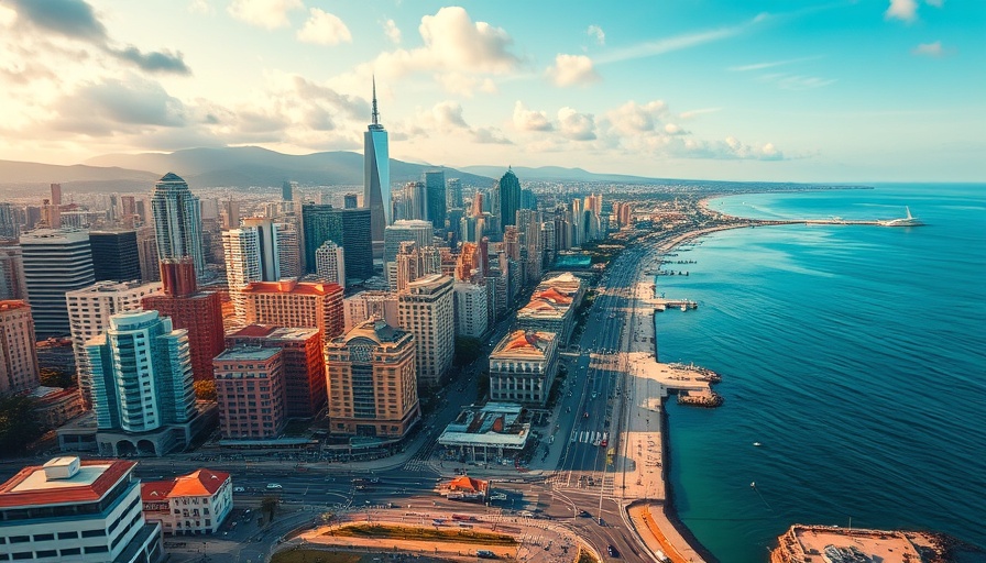 Skyline view of a coastal city with landmarks - travel news this week.